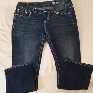 Miss Me,  Dark Wash Easy Boot Jeans, Women's,  Size 32